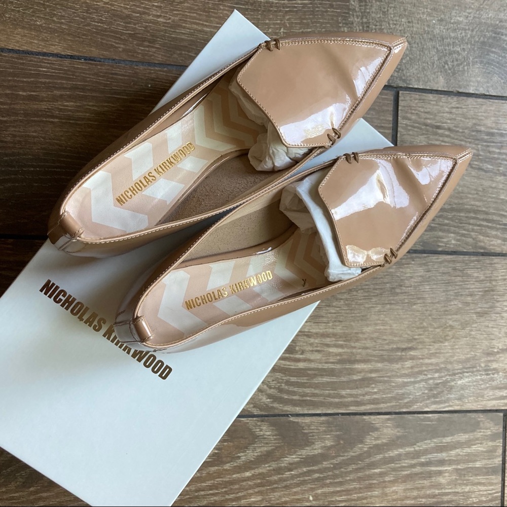 Nicholas Kirkwood Patent Beya Loafer 37.5